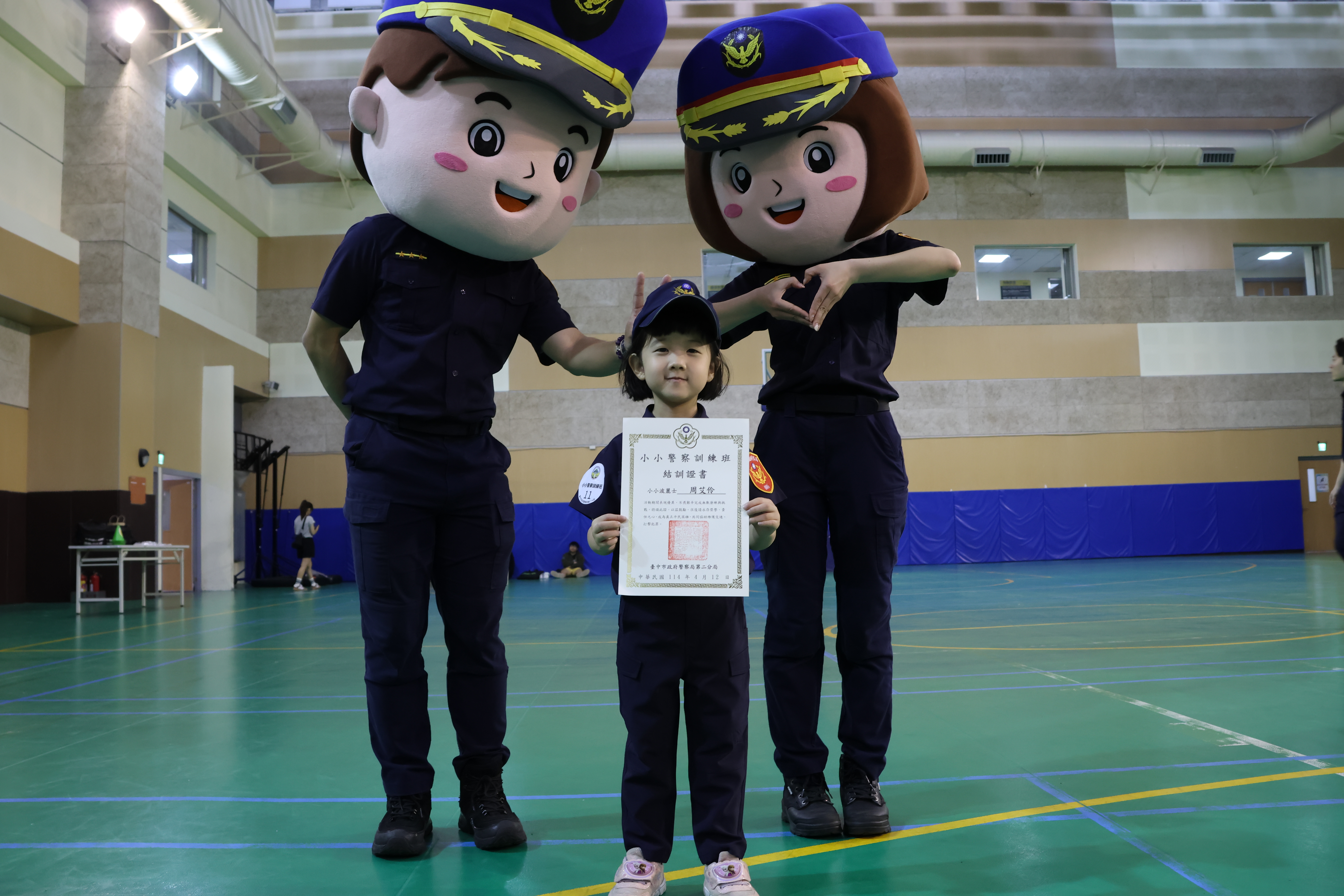 中市二分局小小警察訓練班帶領孩子勇敢追夢- 報新聞Mega News