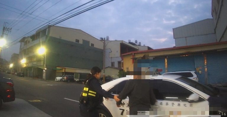貼心守護長者安全 田中派出所警員展現為民服務精神