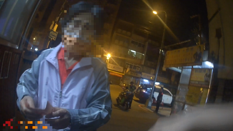 騎機車就醫迷路7小時 老婦獲警協助平安返大里