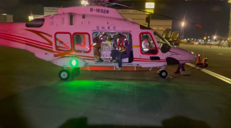 澎湖縣衛生局長陳淑娟爭取採購航空用嬰幼兒保溫箱再建功  凌天緊急後送出生12小時新生兒