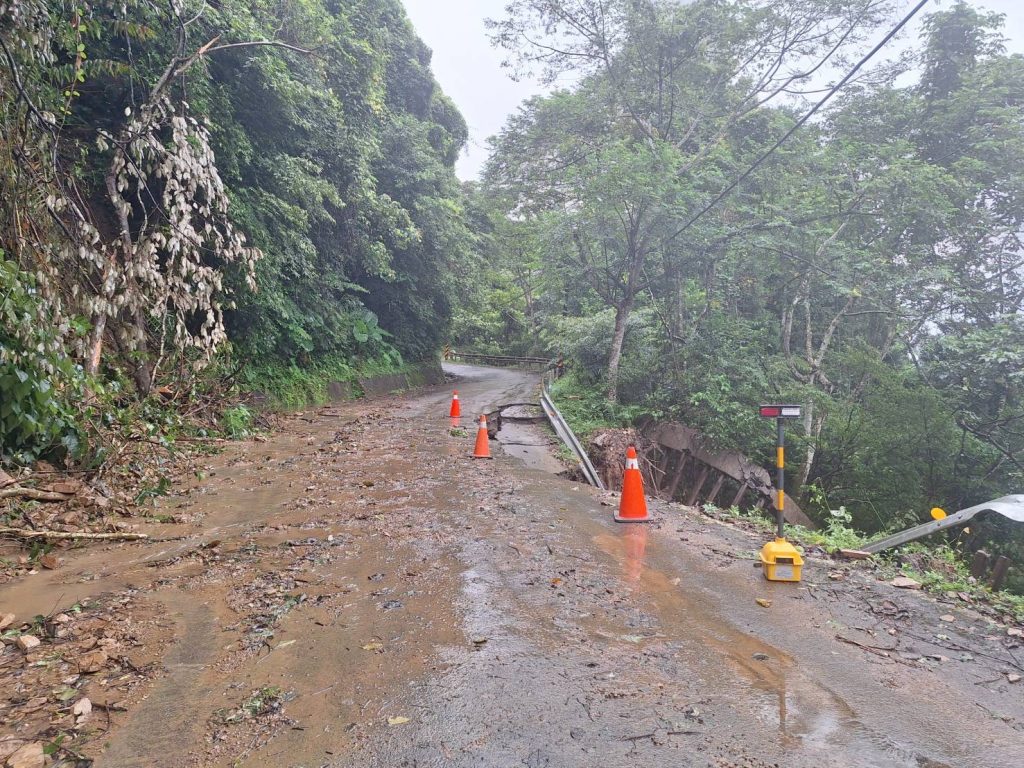 苗21-1線4K處路樹傾倒 警方協助排除