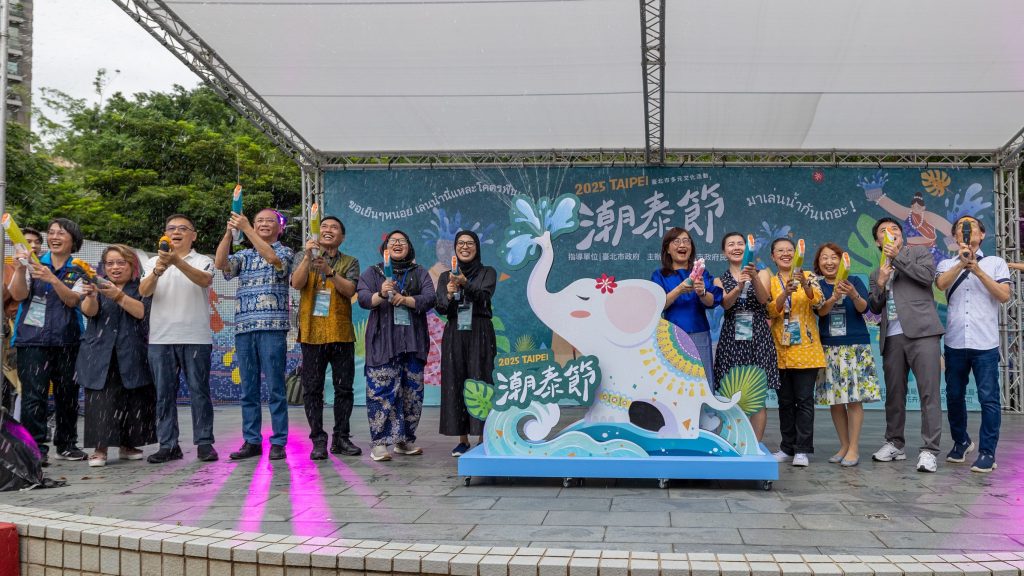 2025 臺北潮泰節登場　這個夏天邀你一起潑水玩一夏 ，祈求好運與祝福！