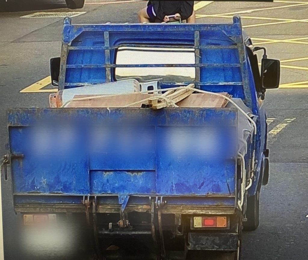 苗栗三灣非法傾倒營建廢棄物 警方火速查獲送辦