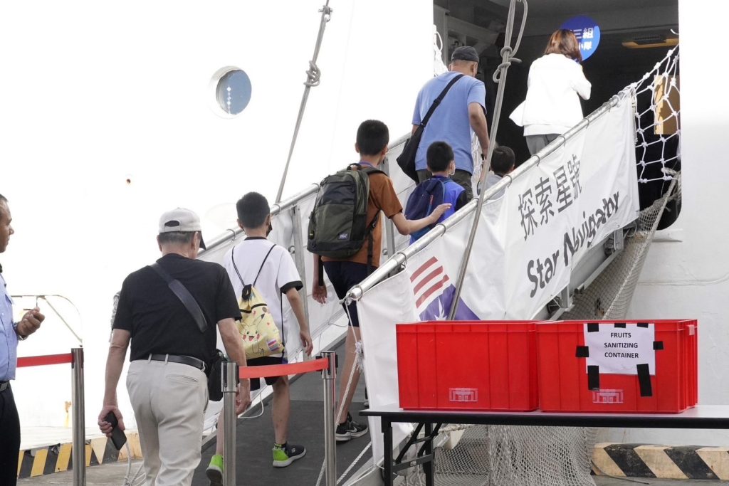 基隆市府安排安置兒少登上郵輪圓夢之旅