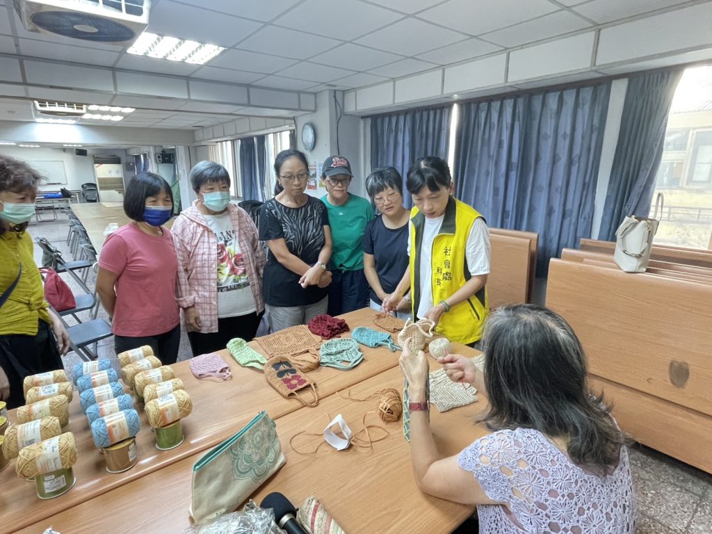基隆市政府舉辦創意手作編織課程 協助弱勢就業者創造力發展