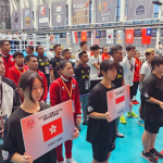 alt拳擊選手於臺北城市盃國際拳擊邀請賽擂台上比賽   title 2025臺北城市盃國際拳擊邀請賽 開幕典禮   figcaption 2025臺北城市盃國際拳擊邀請賽 熱血登場