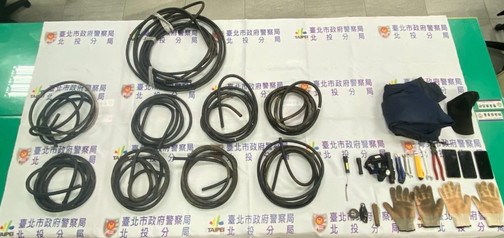 北投警實習生眼尖識竊嫌 成功協助破獲電纜線竊案