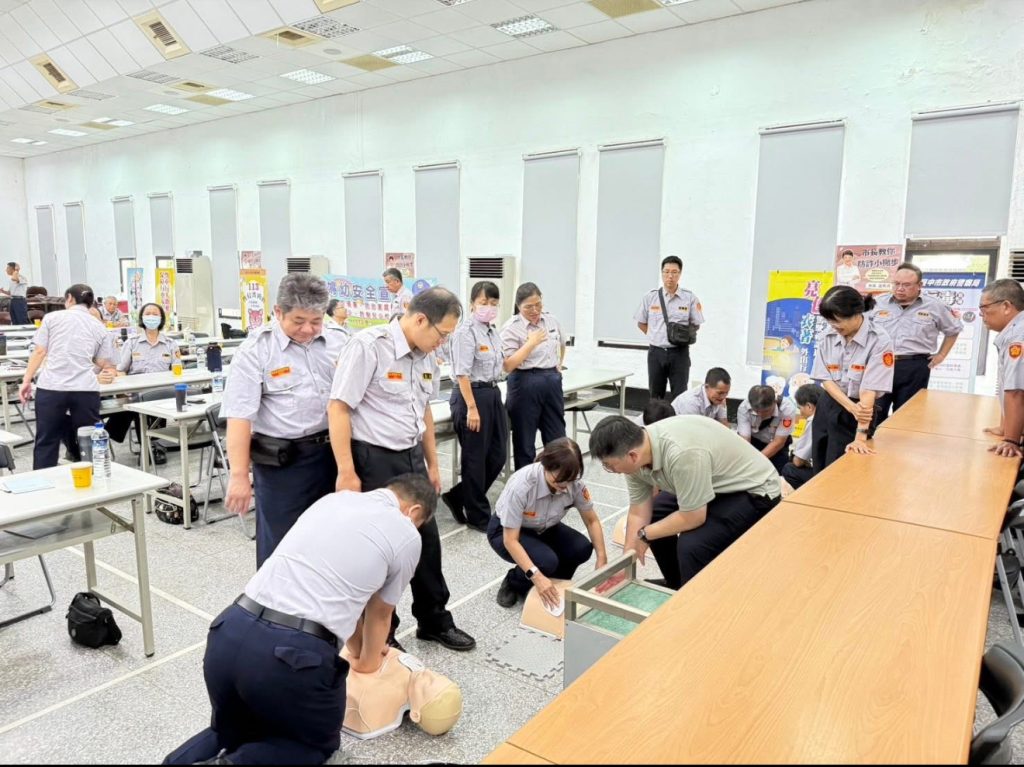 全民防衛從基層做起 義警訓練強化應變力