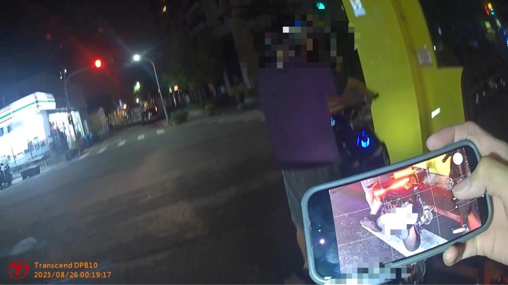 台中永春南路噪音車擾寧 警方循線攔查當場告發