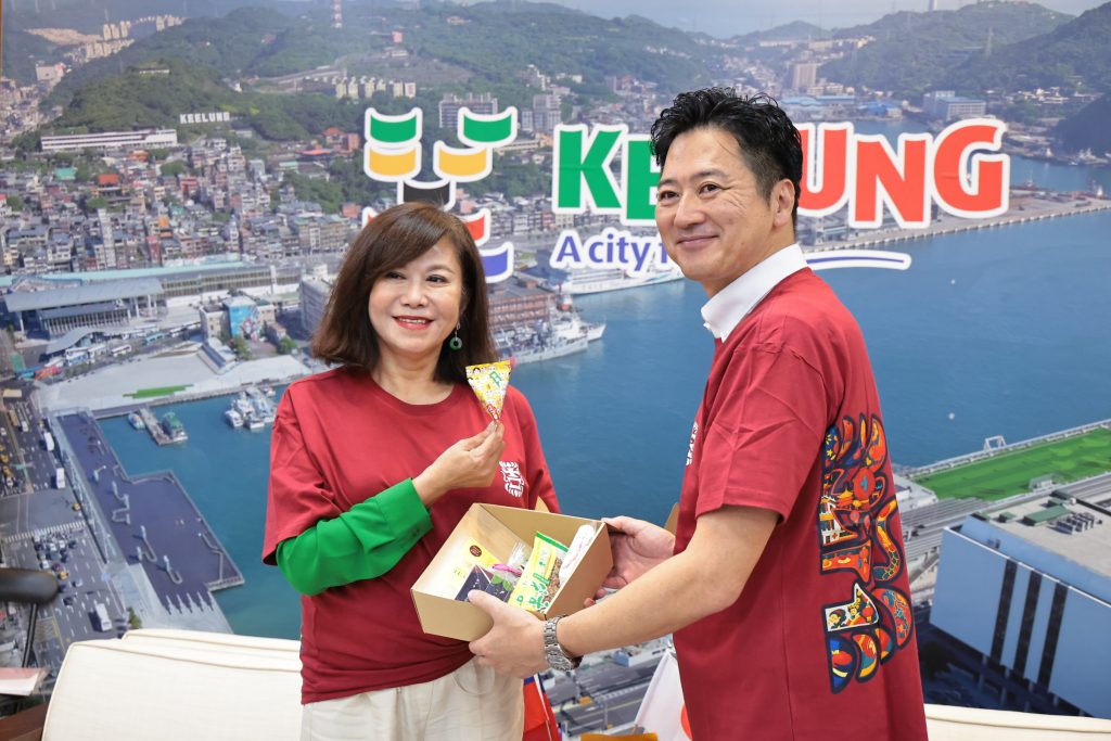 日本宮崎縣日向市長率團訪基隆 深化港市觀光與產業合作