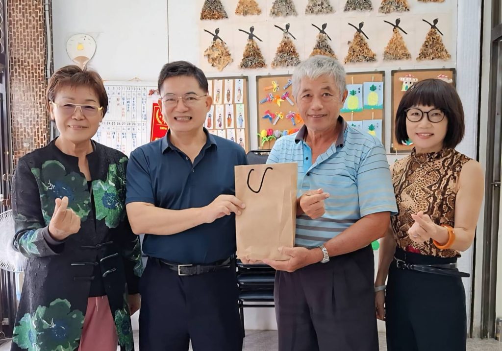 劉燈鐘博士慰問忘憂草協會 關懷馬來西亞新住民弱勢家庭