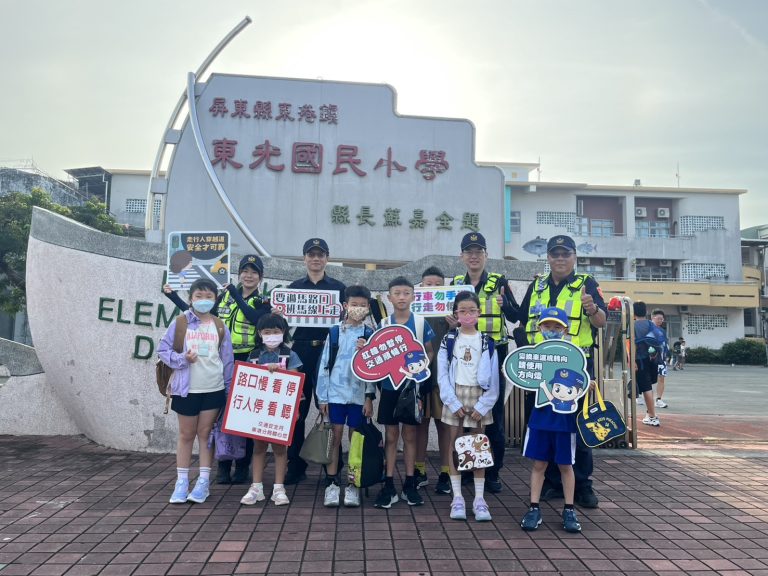新學期校園安全不打烊 東港警結合志工打造平安防線