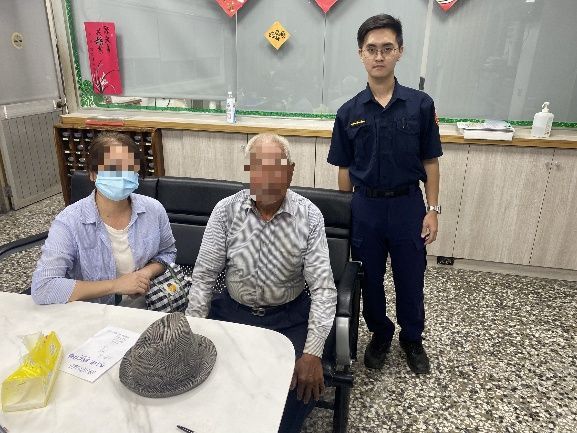 失智翁迷途20公里獲援 潮州警暖心守護 平安返家