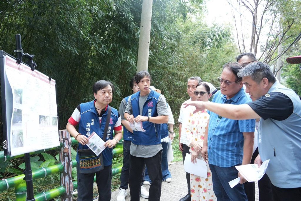 原民會主委曾智勇視察復興區 推動農產業發展與部落建設