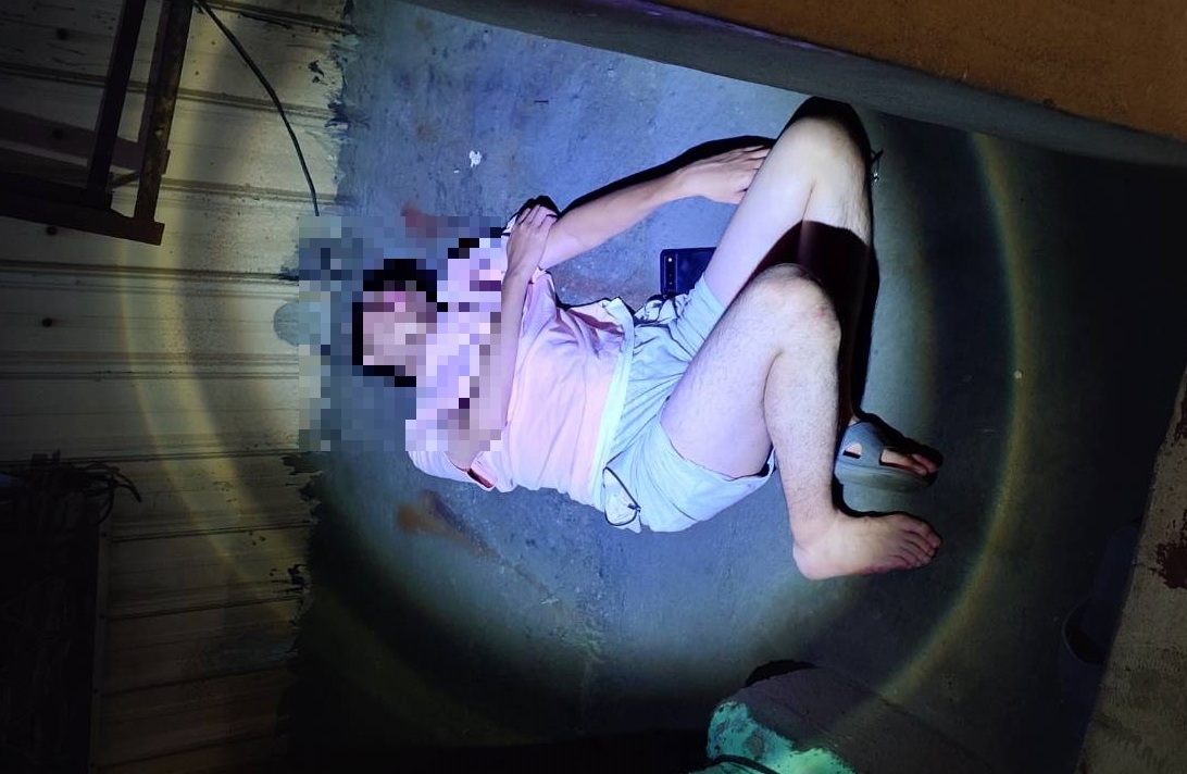 鬼月驚魂！  女子陽台驚見翻白眼男　 警消到場虛驚一場