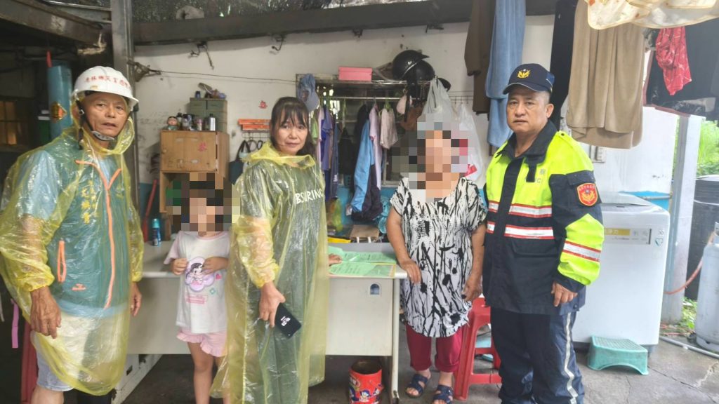 「樺加沙」颱風 新城警分局協同秀林鄉公所啟動預防性撤離