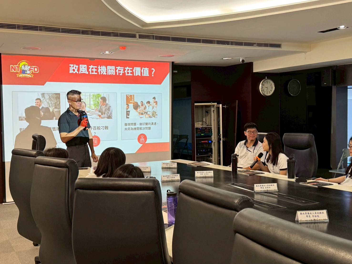 廉政班學員參訪新北消防局——119全天不打烊 實地模擬救災超專業！