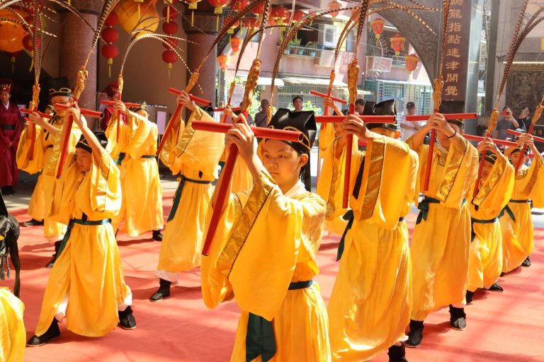 慶祝孔子2575誕辰 基隆慈雲寺祭孔典禮莊嚴登場
