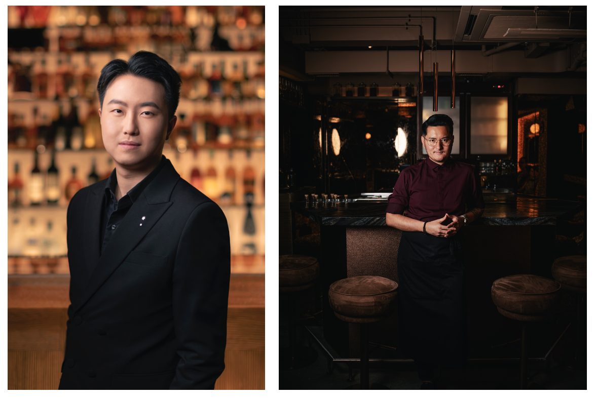 (左起)調酒師Billy Choi及Ajit Gurung將於「澳門銀河」呈獻 Tatler Off Menu主理雞尾酒創作。