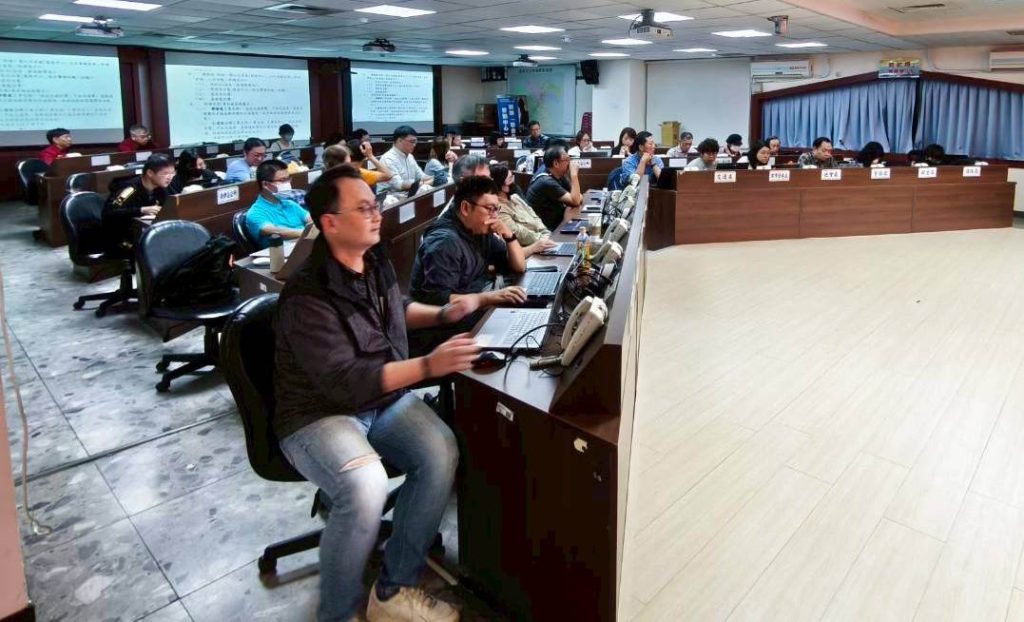 基隆市EMIC 2.0操作演練 強化風災水災整合應變能量