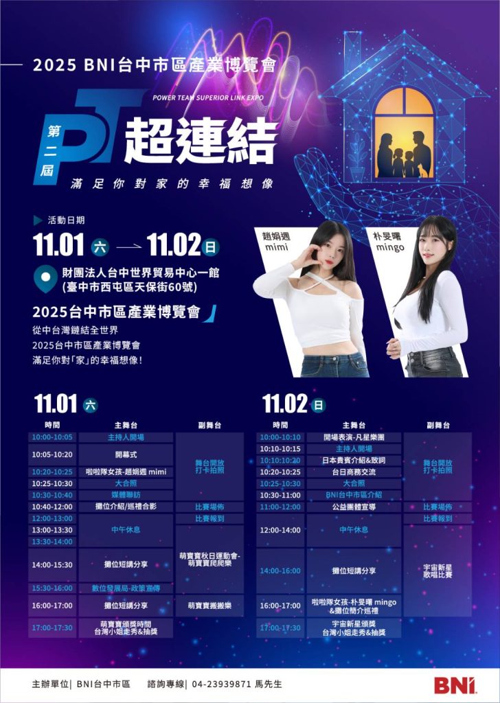啟動BNI幸福連結力 跨界產業共創家之願景