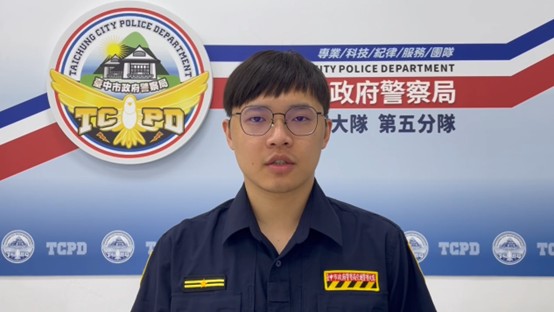 忘開燈撞路邊機車扶起就走 臺中第五分局提醒事故報警保錢途