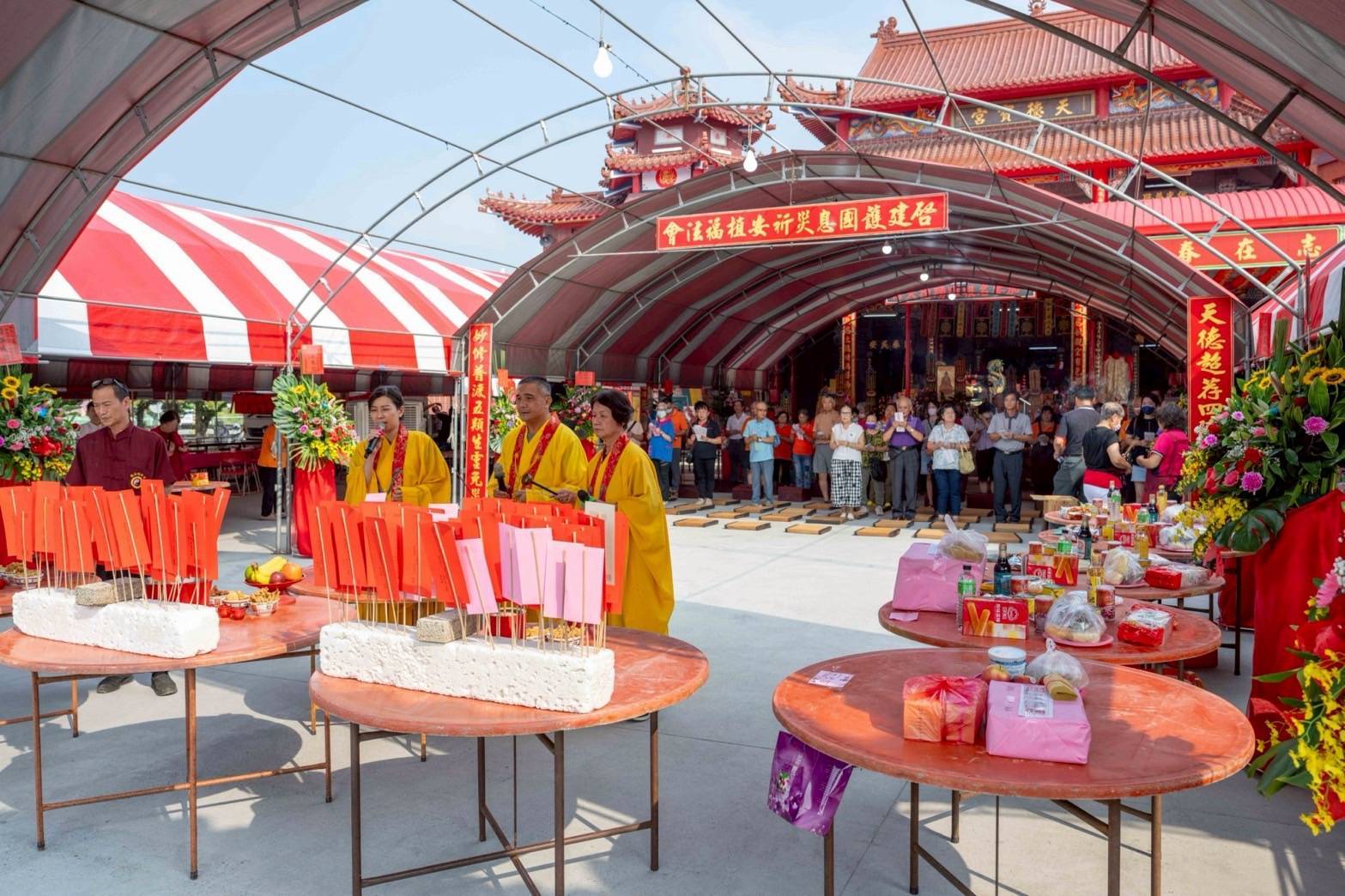 嘉義大林天德寶宮妙修堂禳星禮斗法會圓滿結束　超拔贊桌逾5百桌