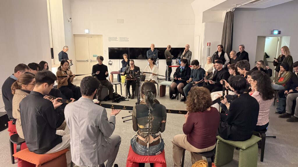 臺灣聲響藝術登上義大利 林其蔚《磁帶音樂》於杜林東方藝術博物館演出 4 %E7%A3%81%E5%B8%B6%E9%9F%B3%E6%A8%82 1024x576 1