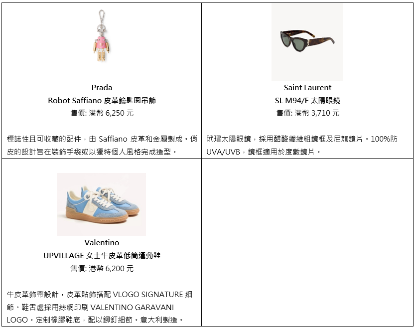 立即把握機會選購心儀時尚好物