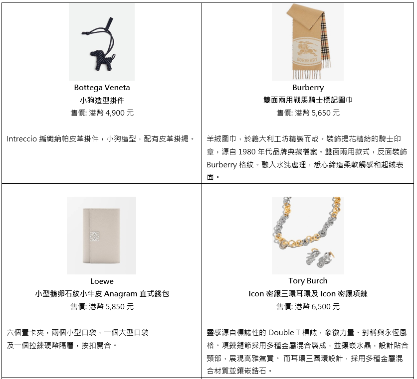 立即把握機會選購心儀時尚好物