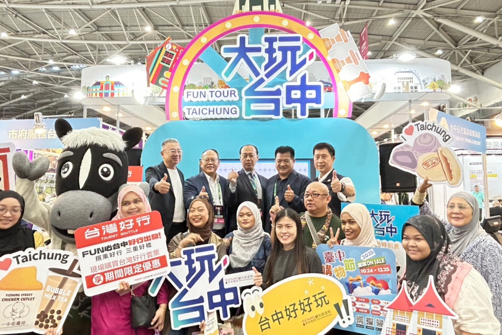 00002 - 報新聞 Mega News 國際穆斯林遊客到訪台中館。(圖/業者提供)