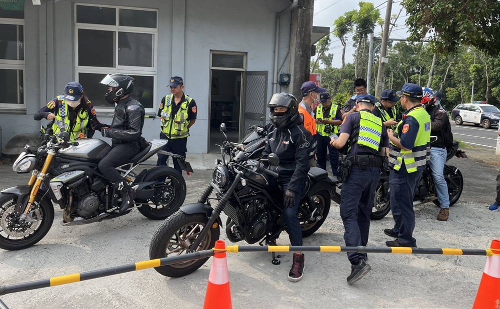 「監、警、環」聯合稽查    玉井警強力取締改裝噪音車