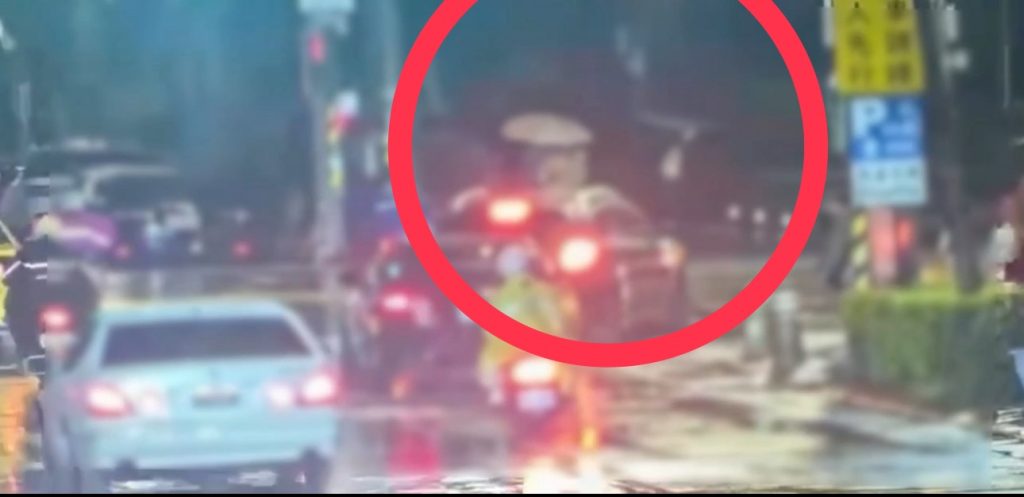 榮星花園偷拍女子裙底 警方即刻到場逮捕嫌犯送辦