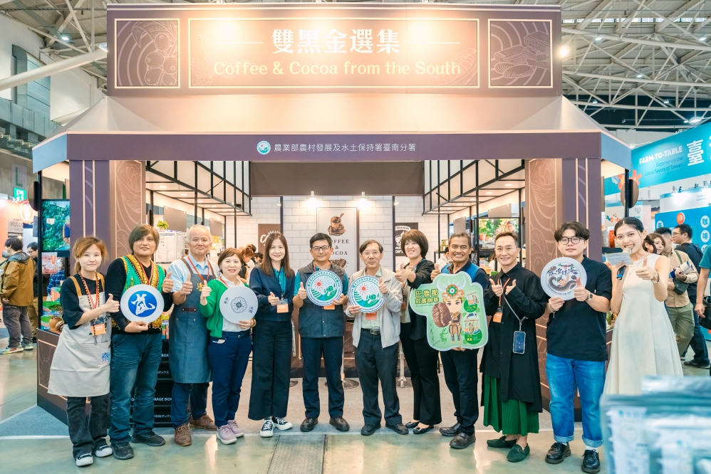 在咖啡香與巧克力濃韻間穿梭 咖啡x可可香氣席捲2025臺灣國際咖啡展南部雙黑金選集館