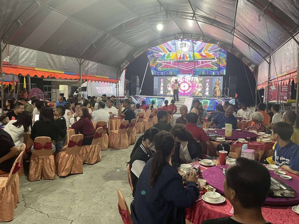 嘉義朴警結合楊元帥聖誕暨敬老活動 宣導反詐騙觀念