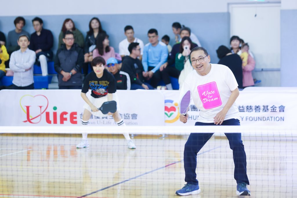 「星動盃」明星匹克球公益賽　侯友宜與眾星攜手為花蓮災區送暖