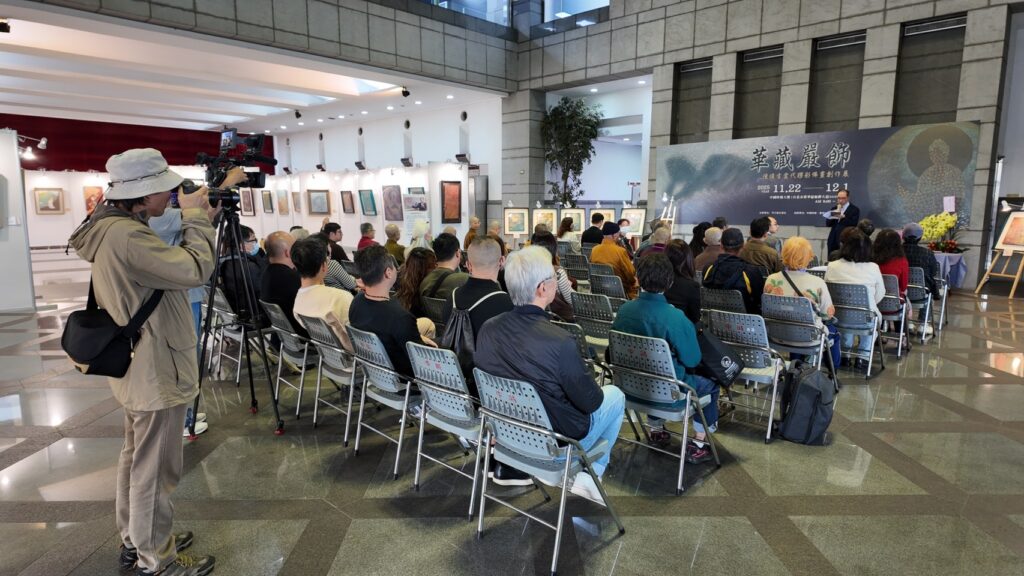 華嚴光華.膠彩新境──陳俊吉《華藏嚴飾》當代佛畫創作展隆重登場 4 S 73383971