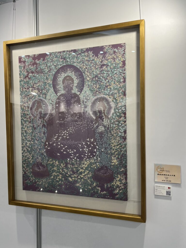 華嚴光華.膠彩新境──陳俊吉《華藏嚴飾》當代佛畫創作展隆重登場 8 S 73383989