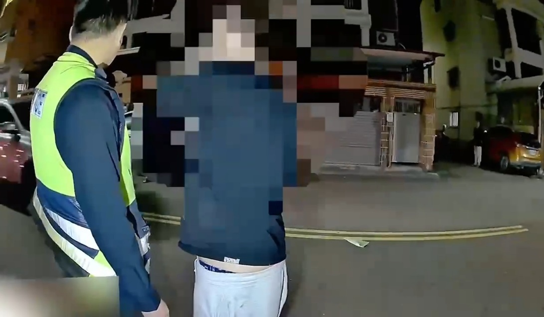 唾液毒品快篩建功    中警處理行車糾紛逮毒駕