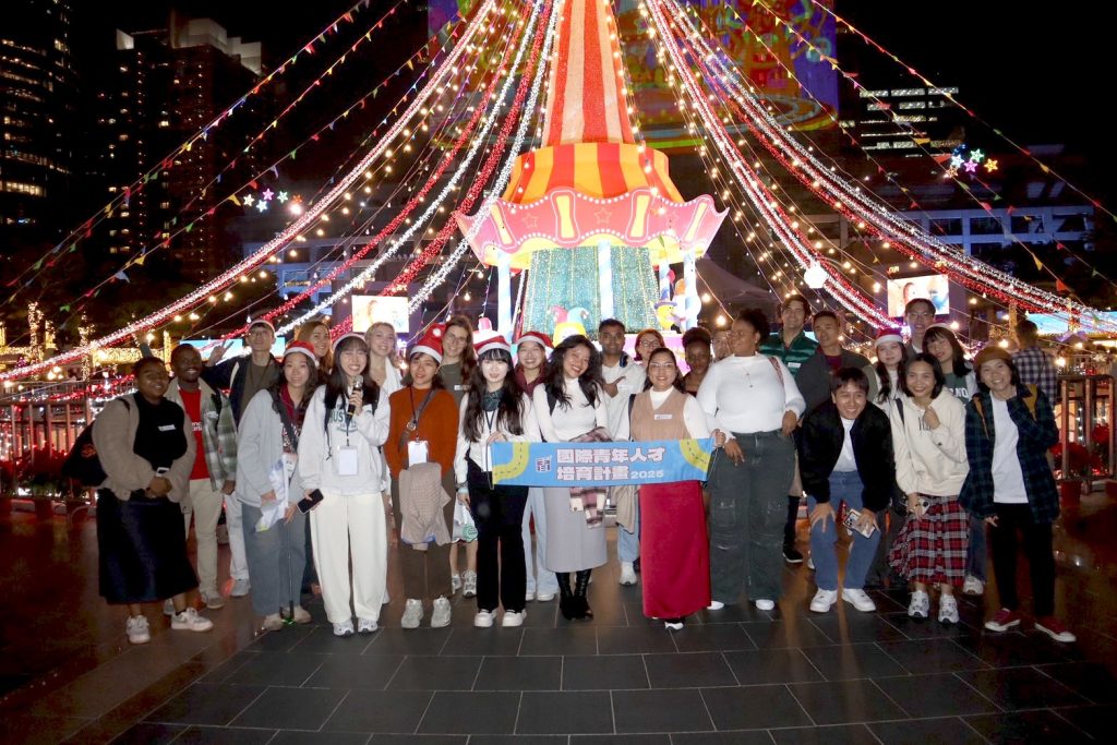 耶誕城化身外交舞台 新北青年展現國際交流力