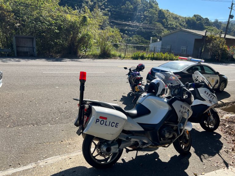 苗栗獅潭台三線連續兩起重機事故 幸皆無大礙警方籲提高路況警覺