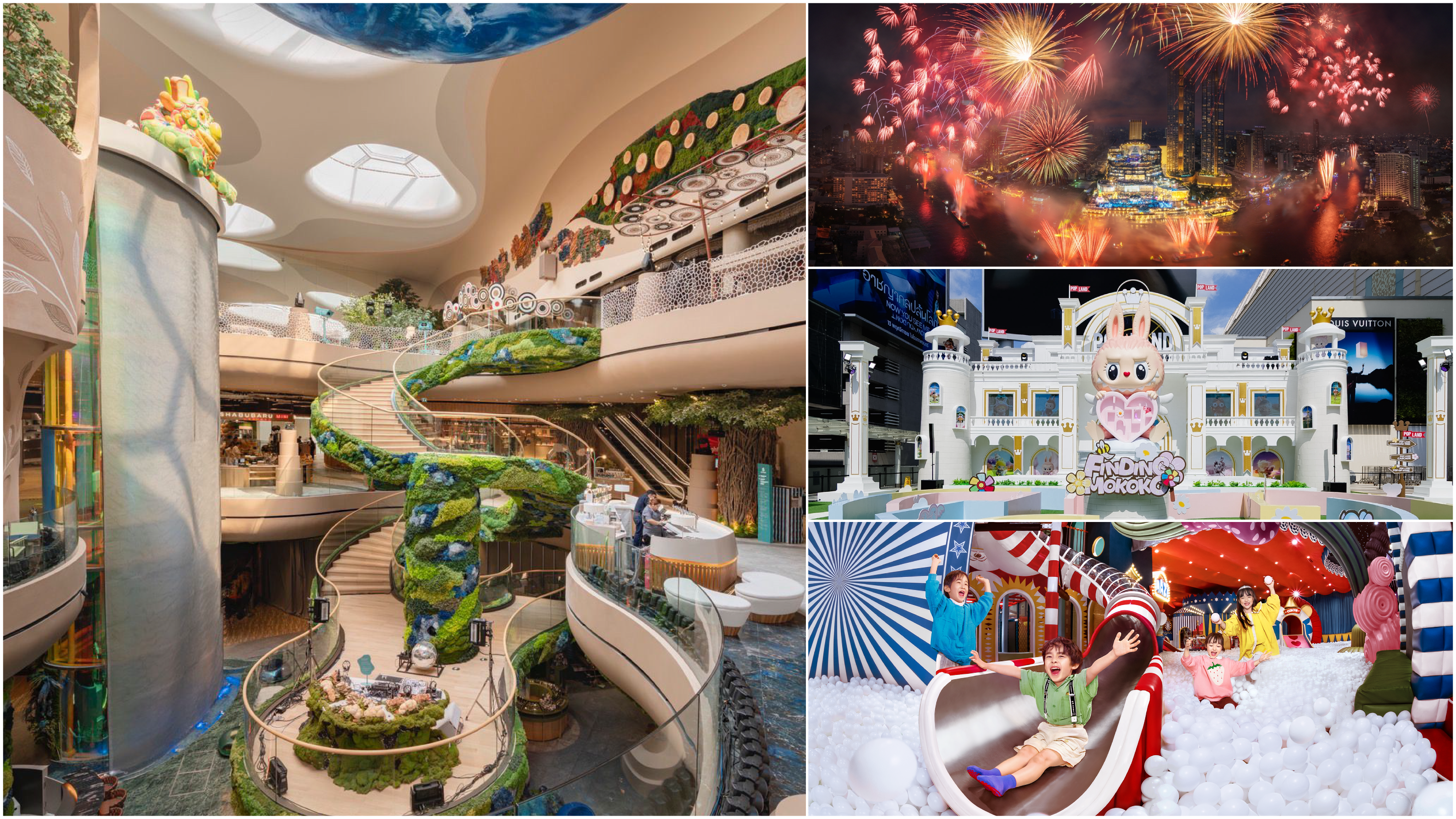 走訪五大商場，一同沉浸於充滿歡樂的親子活動與節慶體驗