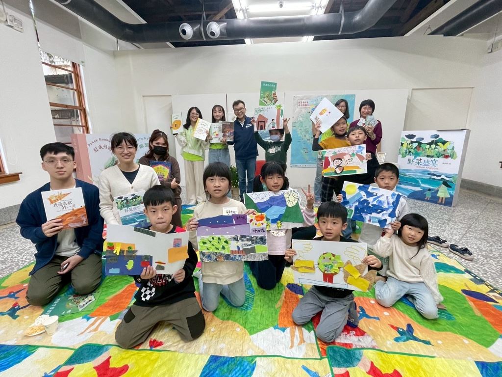 竹美館首次發表新住民話畫看繪本親子教案:飲食文化遇見幸福味道 10 1 9