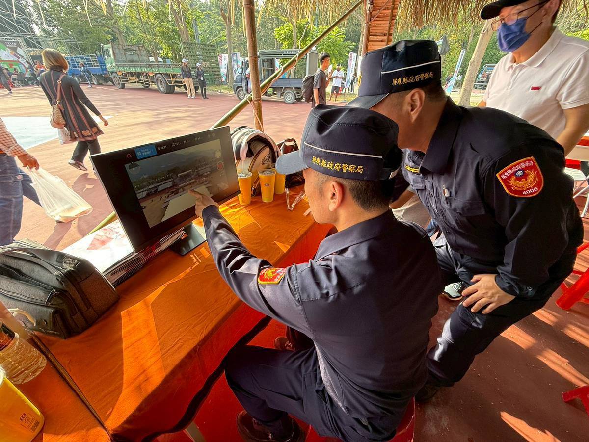 世界原運會登場——潮州警「偵爆犬、空拍機、反偷拍」全面守護