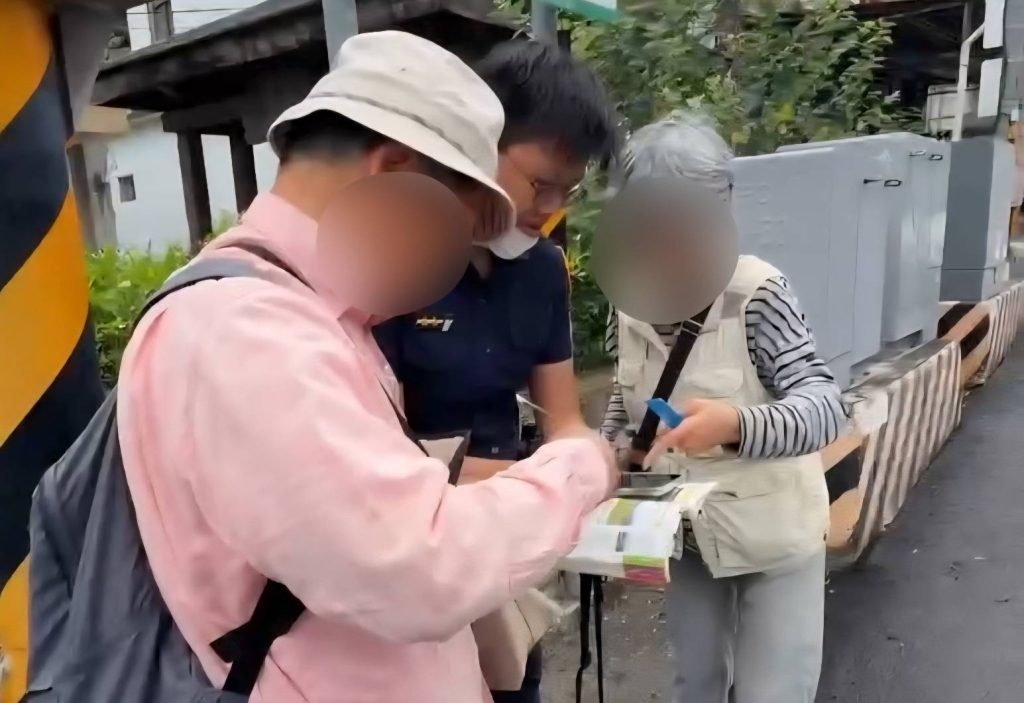 日籍高齡夫妻迷路鹿野 警員流利日語指路成旅途亮點