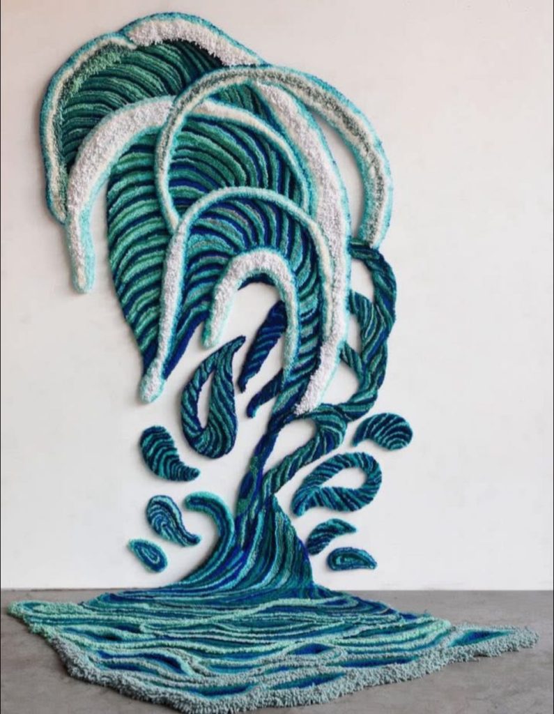 《纖維裝置》 「失落的天堂」