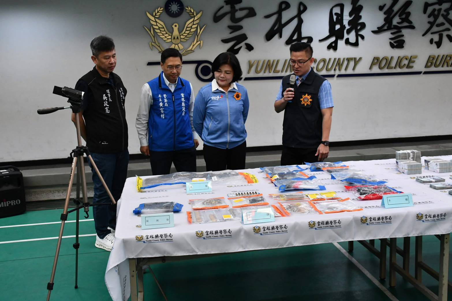 雲警肅槍專案創佳績——臺西分局勇奪榜首