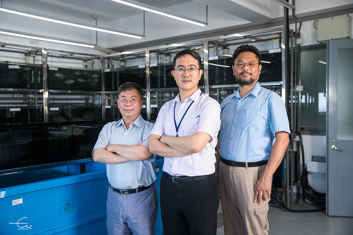 臺海大TABT團隊三位核心成員左至右為龔紘毅副教授黃章文副教授及徐德華副教授 - 報新聞 Mega News