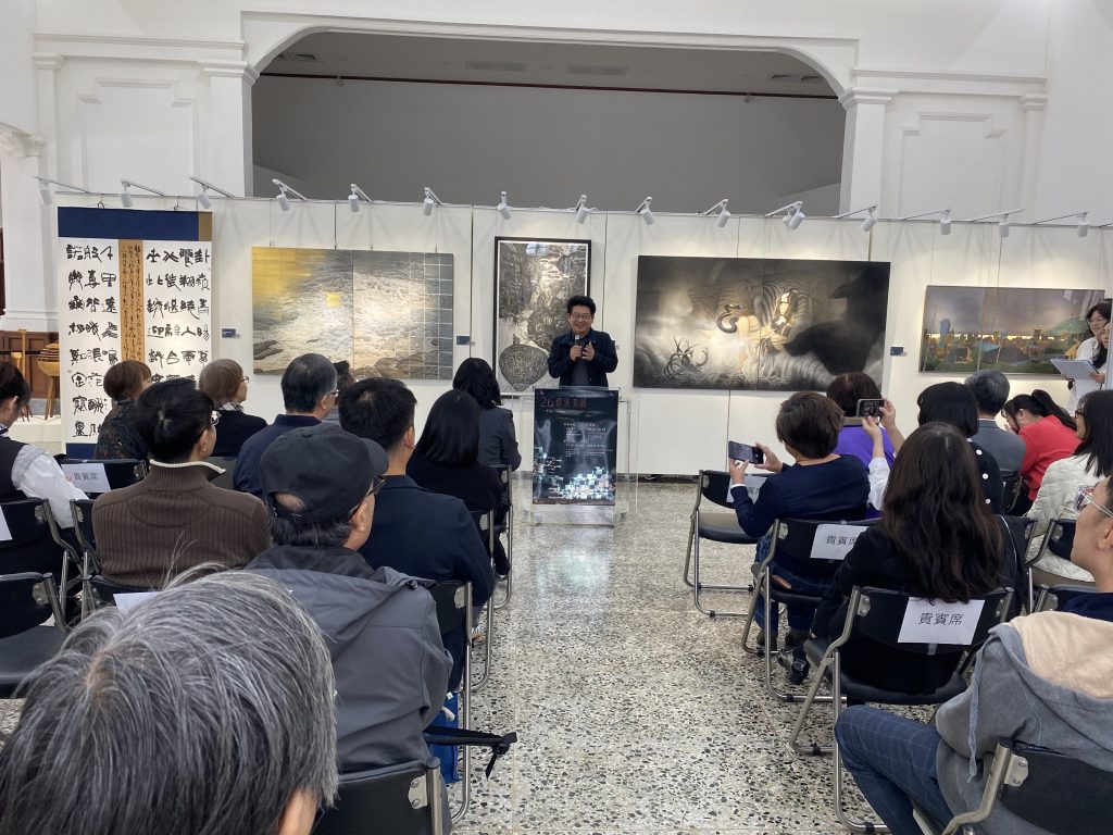 磺溪美展巡迴展新竹生活美學館葉館長致詞 - 報新聞 Mega News