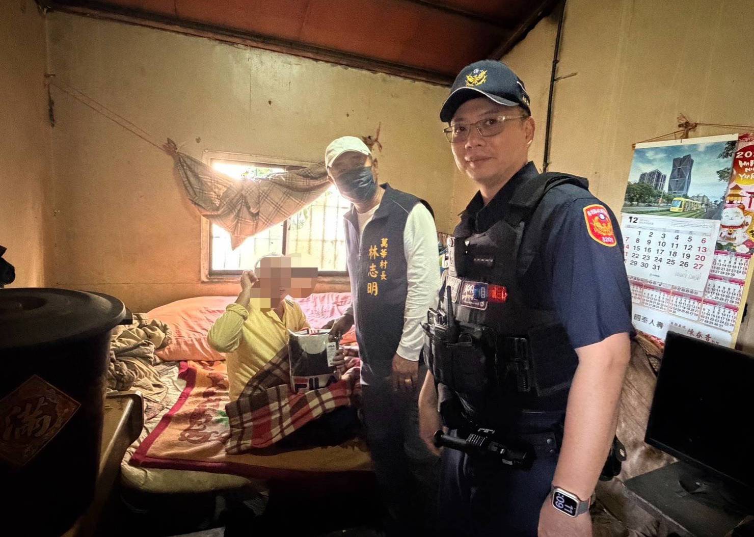 寒冬守護–東港警里攜手送暖關懷弱勢